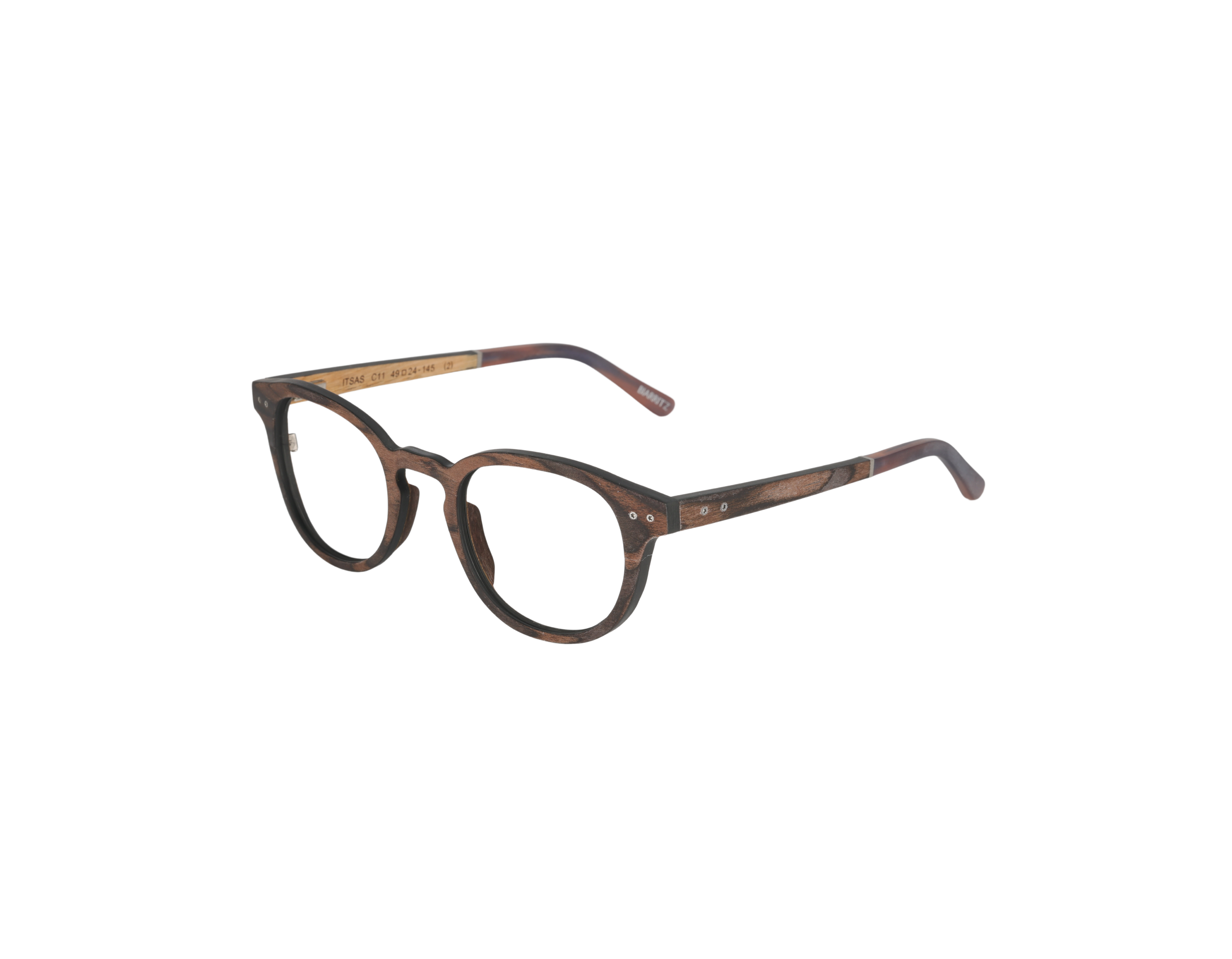 Lunettes de vue en bois - Collection Racine ITSASTC11